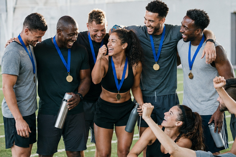 A real-world sports teams & athletic programs team and customer setting