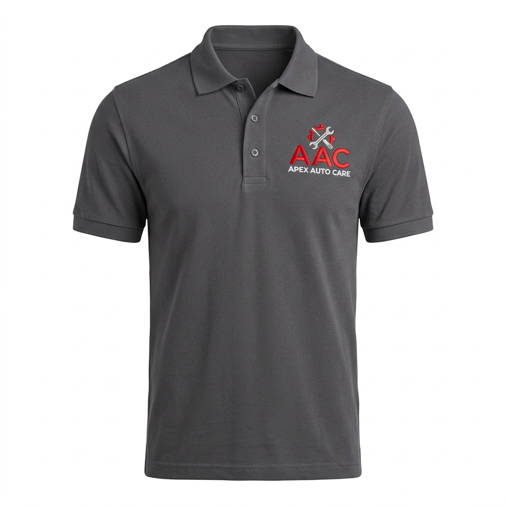 Professional Polos recommended for Auto Repair Shops