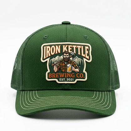 Trucker-Style Caps recommended for Breweries