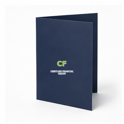 Presentation Folders recommended for Financial Services
